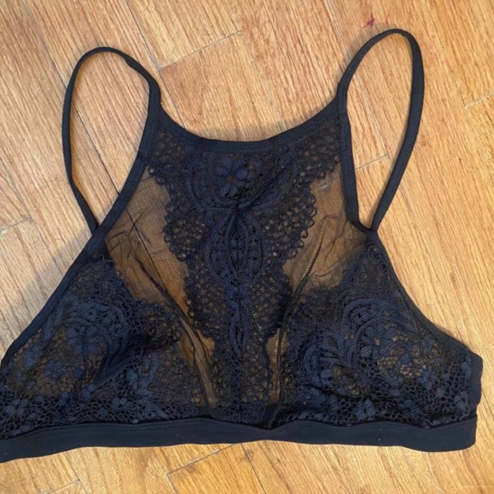 Victoria's Secret Mesh Lace Bralette S